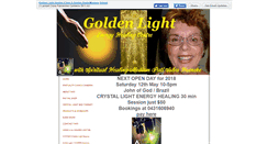Desktop Screenshot of goldenlightessences.com